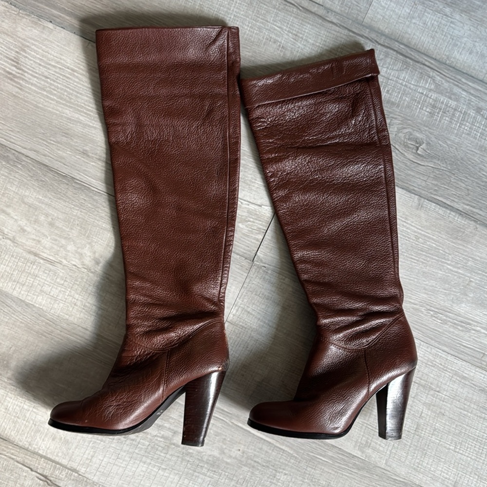 Colin Stuart Brown Leather Women's Boots